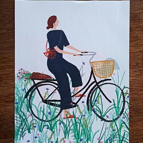 troc de  Affiche "A vélo"., sur mytroc