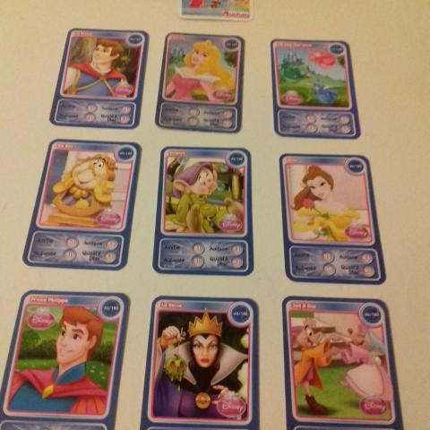 troc de  J'échange 9 cartes Disney de Auchan, sur mytroc