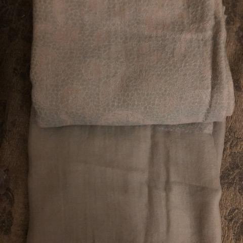 troc de  Châle bleu gris pâle motif Ventilo, sur mytroc