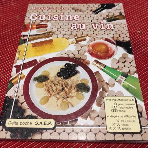 troc de  Réservé Livre de recettes cuisine au Vin, sur mytroc