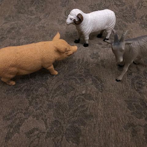 troc de  Lot Figurines Animaux de la ferme (avec défauts), sur mytroc