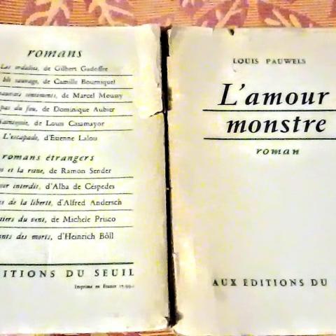 troc de  L'AMOUR MONSTRE de Louis Pauwels, sur mytroc