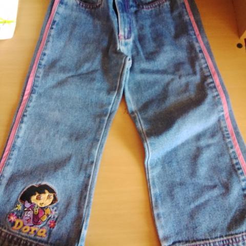 troc de  jeans dora 3 ans, sur mytroc
