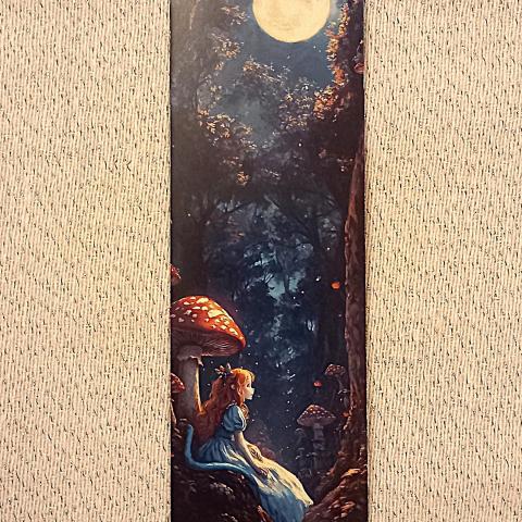 troc de  Marque-page "Alice au pays des merveilles"., sur mytroc