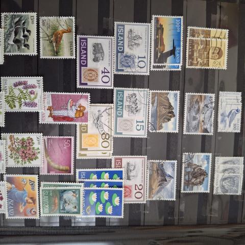 troc de  Timbres oblitérés d'Islande Iceland, sur mytroc