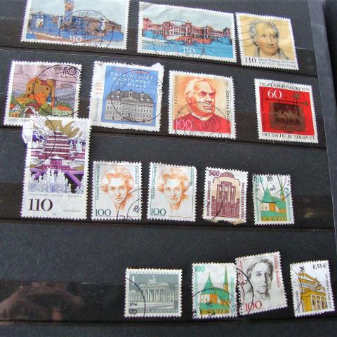 troc de  Lot de 16 timbres oblitérés Allemagne, sur mytroc