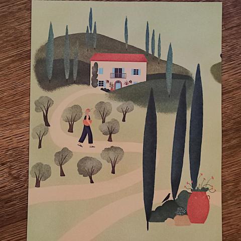 troc de  Affiche "En se promenant"., sur mytroc