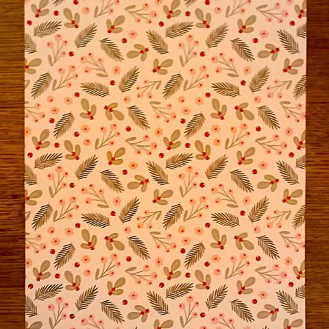 troc de  Papier créatif "Branches de gui et sapin"., sur mytroc