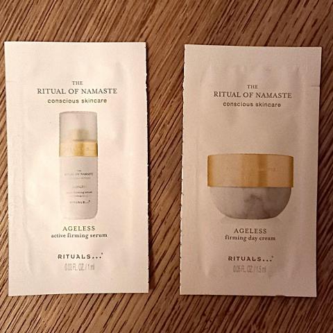 troc de  2 échantillons Rituals. RESERVES., sur mytroc