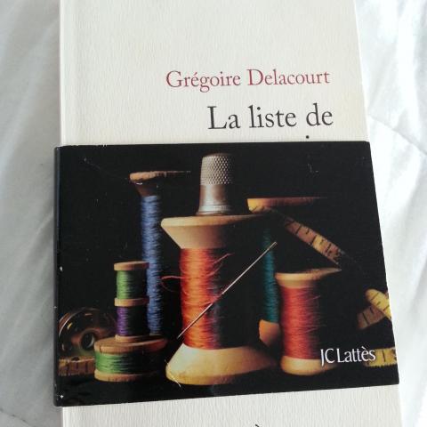 troc de  La liste de mes envies de Grégoire DELACOURT, sur mytroc