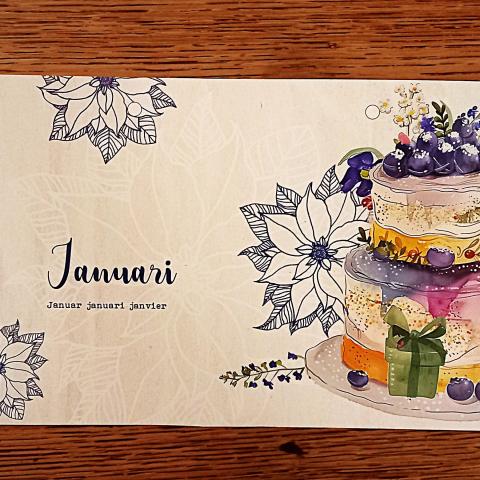 troc de  Carte "Januari & february"., sur mytroc