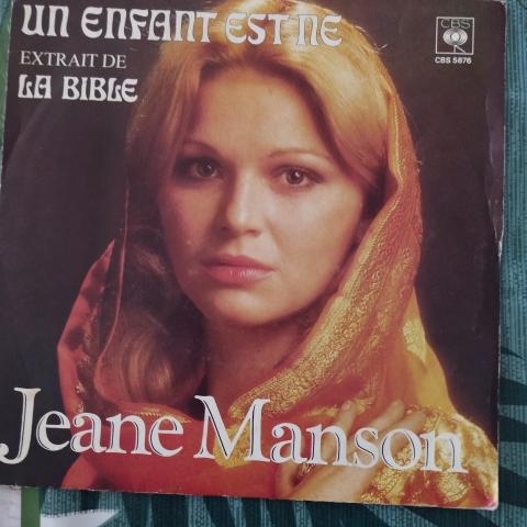 troc de  Disque vinyle 45T Jeanne Manson - Un enfant est né, sur mytroc