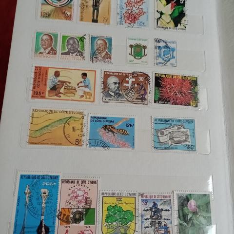 troc de  Lot 31 timbres Côte d'Ivoire, sur mytroc