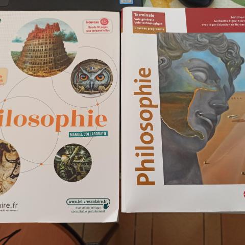 troc de  De gros livre de philo classe terminale, sur mytroc