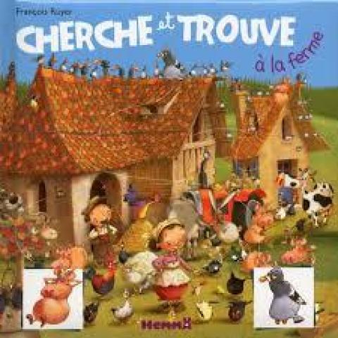 troc de  Attribué Livre - Cherche et trouve à la ferme, sur mytroc