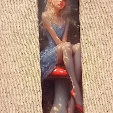 troc de  Marque-page "Alice au pays des merveilles"., sur mytroc