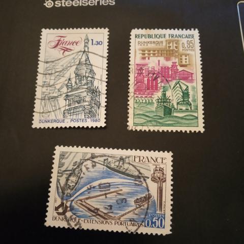 troc de  Réservé Lot timbres Dunkerque, sur mytroc