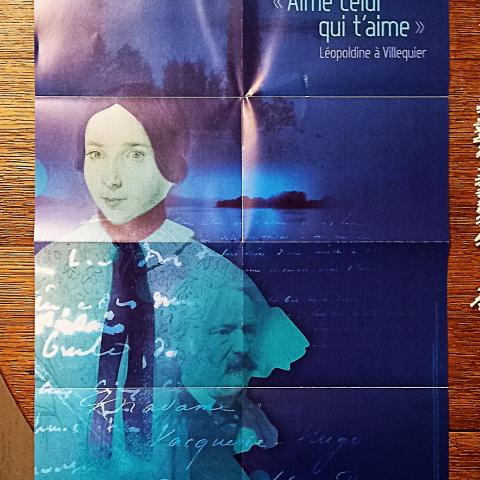 troc de  Affiche citation de Léopoldine HUGO., sur mytroc
