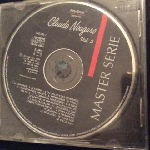 troc de  CD Claude Nougaro Volume deux Master série, sur mytroc