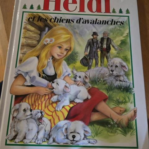troc de  Heidi et les chiens d’avalanches, sur mytroc