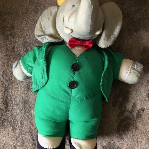 troc de  (réservé) Peluche Babar 24cm approx., sur mytroc