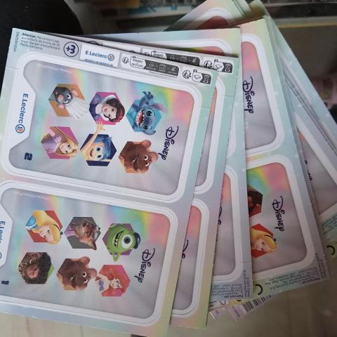 troc de  Lot cartes Disney Leclerc, sur mytroc