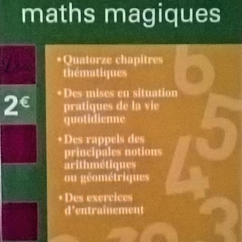 troc de  Maths pratiques, maths magiques - Librio, sur mytroc