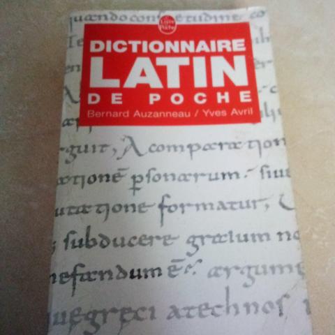 troc de  dictionnaire latin, sur mytroc