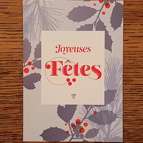 troc de  Carte "Joyeuses fêtes"., sur mytroc