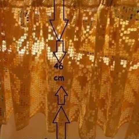 troc de  je troque rideau brise bise 46 cm de haut x 2m de long, sur mytroc