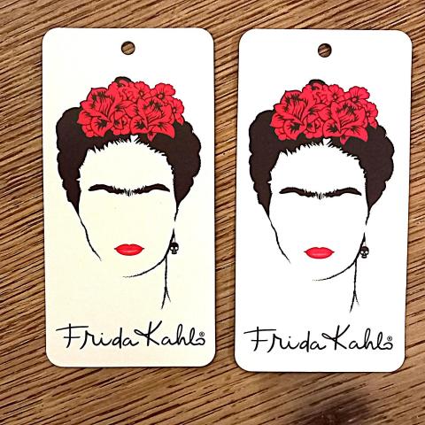 troc de  2 étiquettes Frida KAHLO., sur mytroc