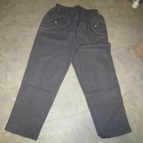 troc de  Pantalon jeans gris  taille 2  (   42    )  pour personne 1m52, sur mytroc