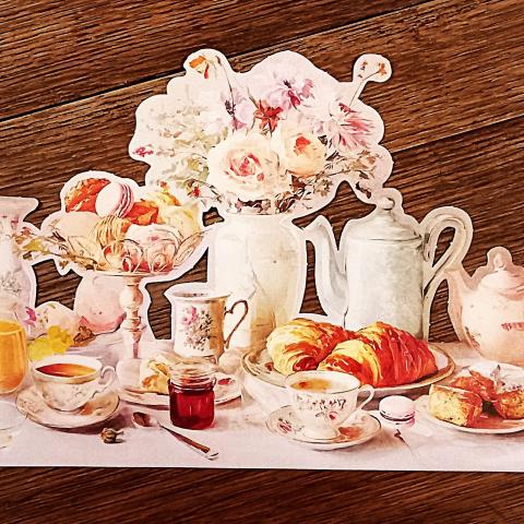 troc de  Carte "Petit-déjeuner"., sur mytroc