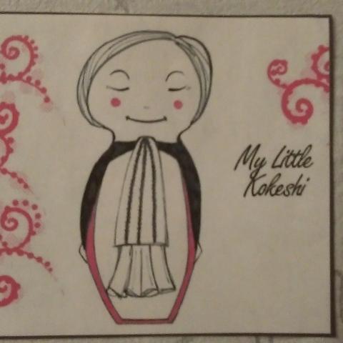 troc de  Carte "My little kokeshi"., sur mytroc