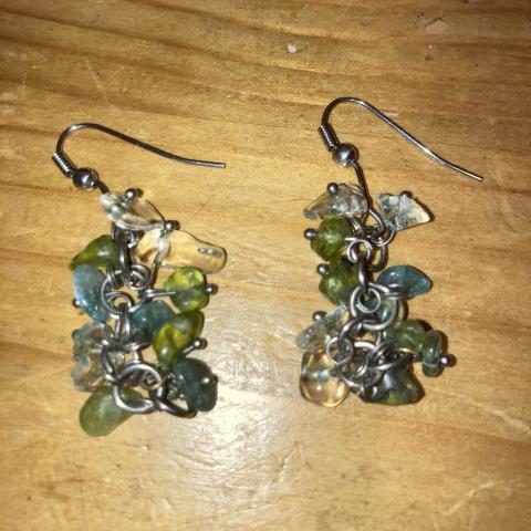 troc de  Paire de boucles d’oreilles pendantes, sur mytroc