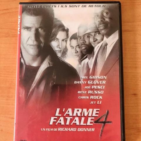 troc de  DVD L'arme Fatale 4 - Mel Gibson - audio anglais français + Bonus, sur mytroc