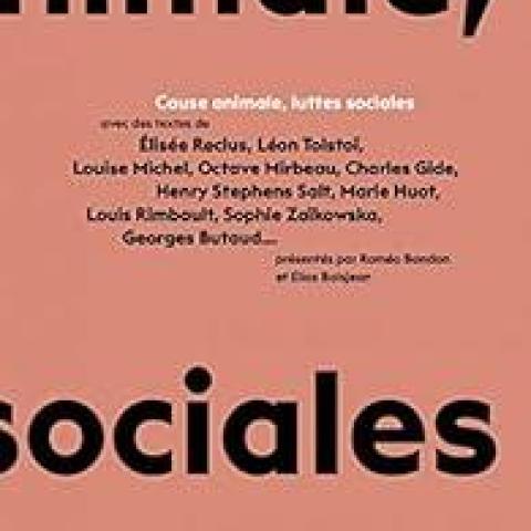 troc de  Recherche le livre " Cause animale, luttes sociales ", sur mytroc