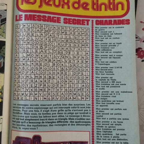 troc de  N° 1367 Les jeux de Tintin + Le petit journal de Tintin 1975, sur mytroc