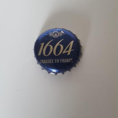 troc de  J'échange capsule de bière "1664", sur mytroc