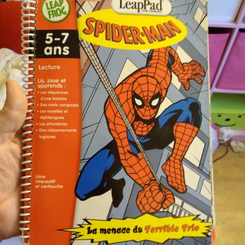 troc de  Livre leapfrop Spiderman, sur mytroc