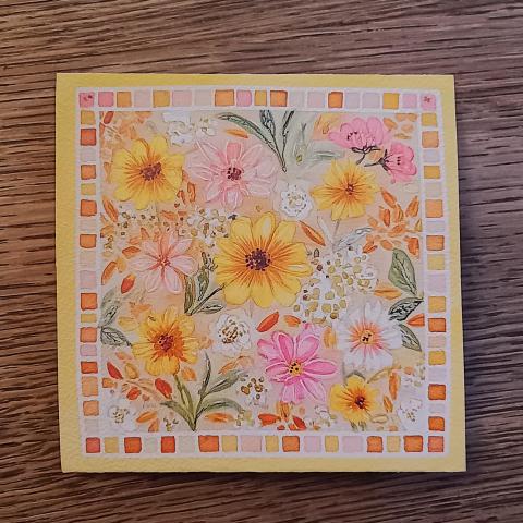 troc de  Carte florale qui s'ouvre., sur mytroc