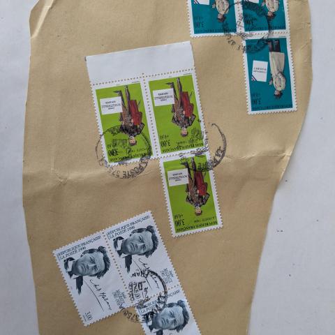 troc de  9 timbres, sur mytroc