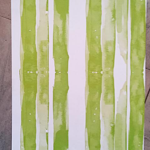 troc de  Papier créatif "Rayures vertes"., sur mytroc