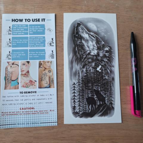 troc de  Tattoo temporaire 9, sur mytroc