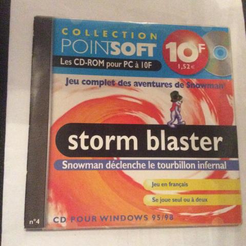 troc de  CD-ROM les aventures de Slimane Storm Blaster, sur mytroc