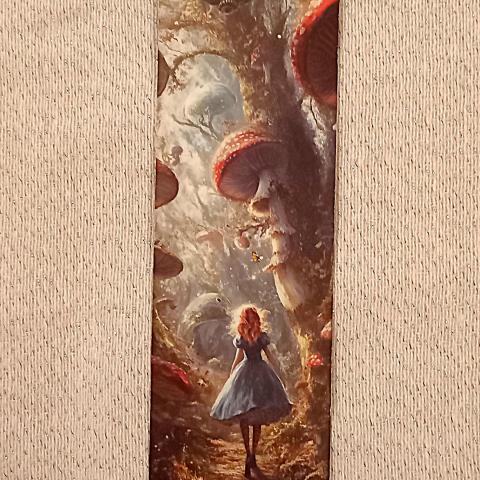 troc de  Marque-page "Alice in wonderland"., sur mytroc