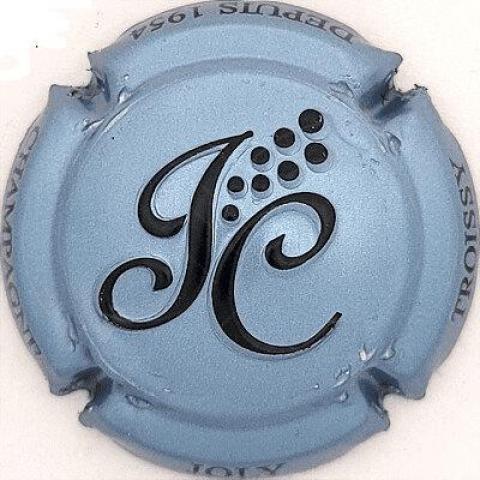 troc de  Capsule Champagne Joly bleu métalisé, sur mytroc