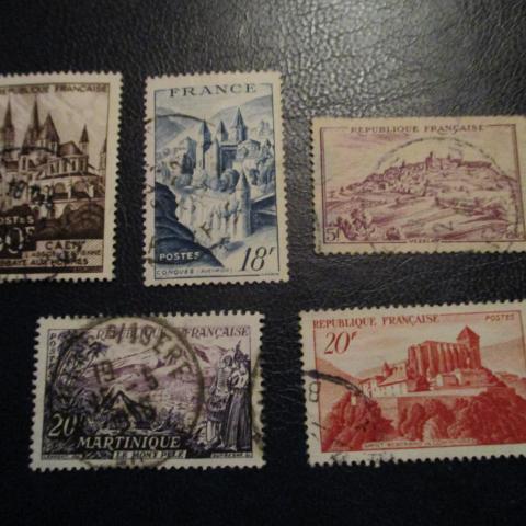 troc de  vieux timbres français en ancien francs, sur mytroc