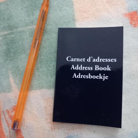 troc de  mini carnet d'adresses neuf envoi compris, sur mytroc