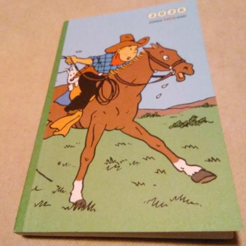 troc de  petit agenda 2026, tintin, NEUF, sur mytroc